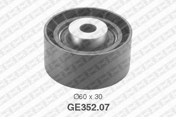Deflection/Guide Pulley, timing belt GE352.07