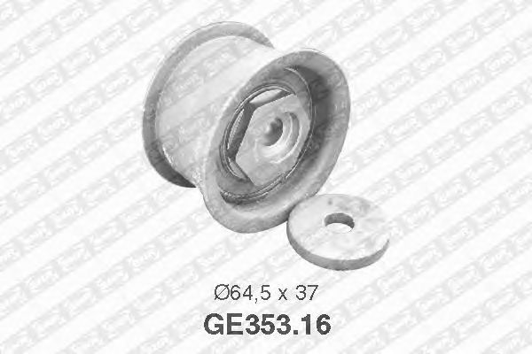 Deflection/Guide Pulley, timing belt GE353.16