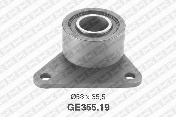 Deflection/Guide Pulley, timing belt GE355.19