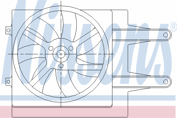 Ventilador, refrigeração do motor 85495