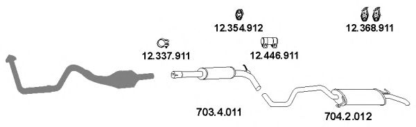Exhaust System AP_1015