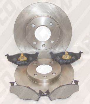 Brake Set, disc brakes 47850