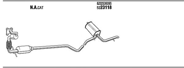 Exhaust System ADT17626