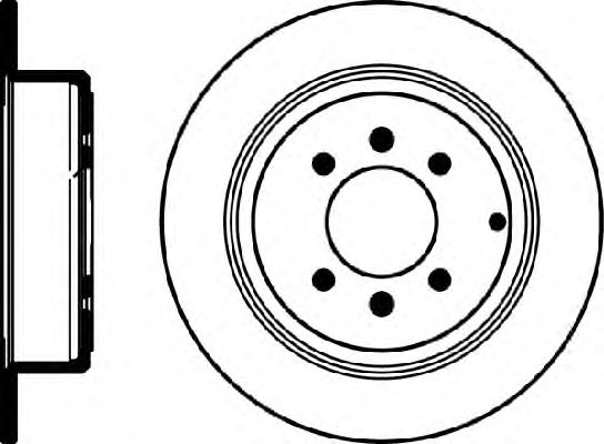 Тормозной диск 52514