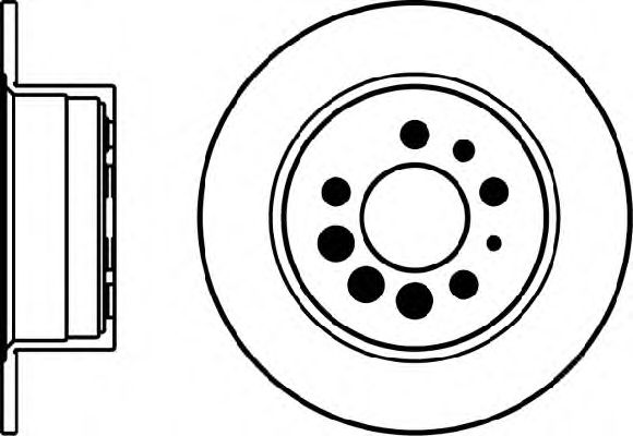 Brake Disc 54001
