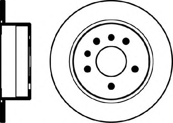 Тормозной диск 52406