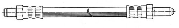 Tubo flexible de frenos 71107