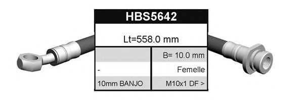 Flessibile del freno BFH5642