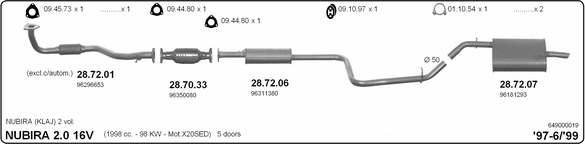 Exhaust System 649000019