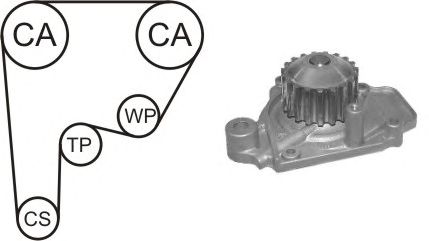 Water Pump & Timing Belt Kit WPK-136801