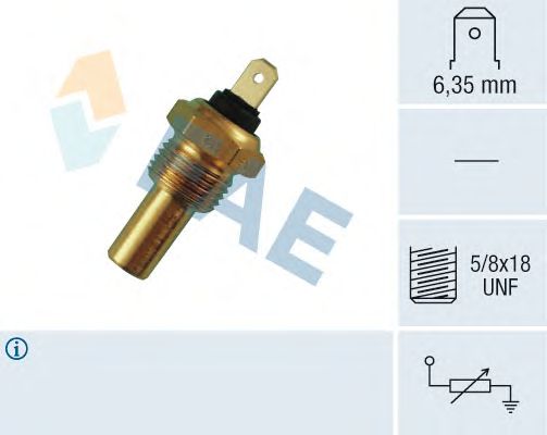 Coolant Temperature Sensor; Sensor, cylinder head temperature 31210