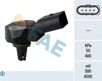 Sensor, intake manifold pressure 15102