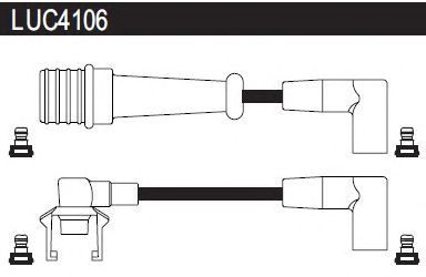 Комплект проводов зажигания LUC4106