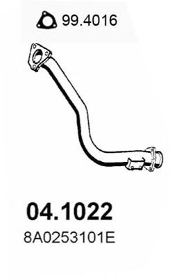 Exhaust Pipe 04.1022