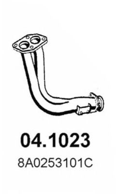 Exhaust Pipe 04.1023