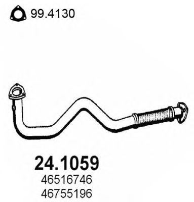 Exhaust Pipe 24.1059