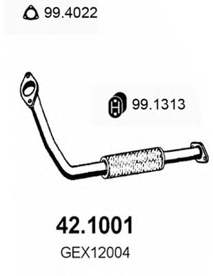 Exhaust Pipe 42.1001