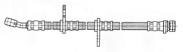 Tubo flexible de frenos 512214