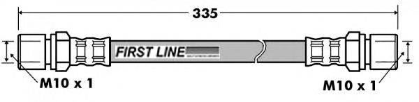 Tubo flexível de travão FBH7199