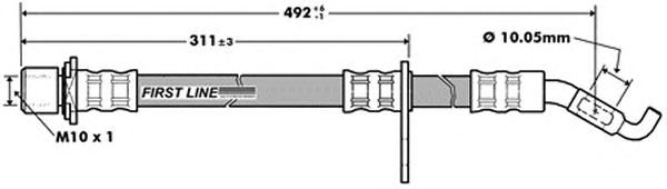 Flessibile del freno FBH7357