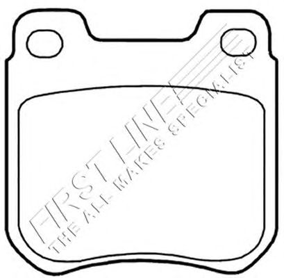 Brake Pad Set, disc brake FBP3306