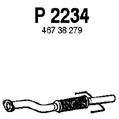 Труба выхлопного газа P2234
