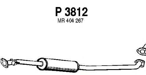 Middendemper P3812