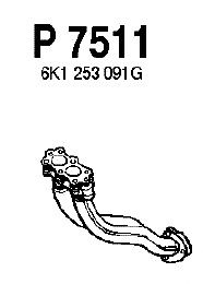 Tubo gas scarico P7511
