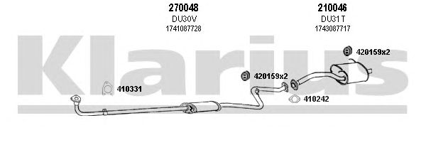 Exhaust System 300029E