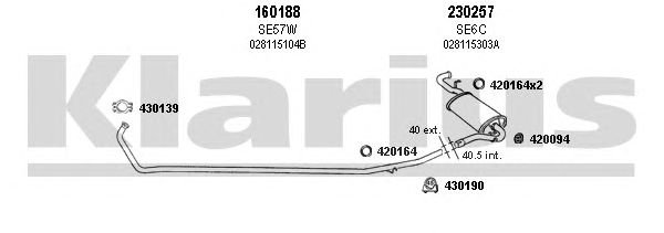 Exhaust System 790050E