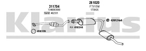 Exhaust System 180648E