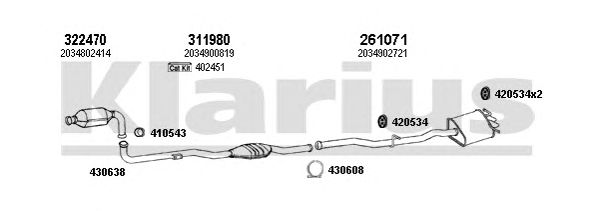 Exhaust System 600560E