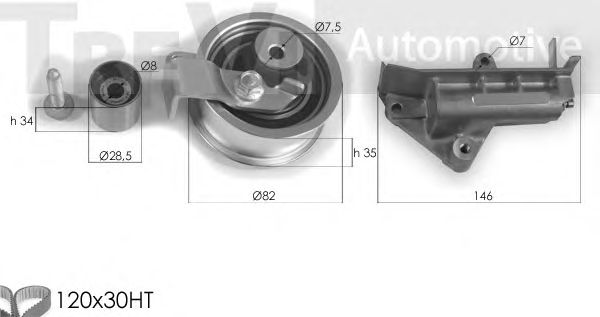Timing Belt Kit RPK3240D/3