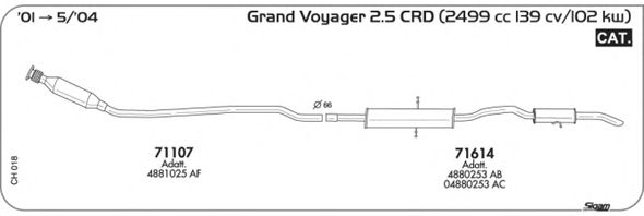 Exhaust System CH018