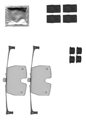 Accessory Kit, brake caliper MBA1851