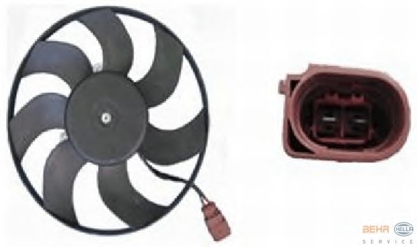 Fan, radiator 8EW 351 039-181