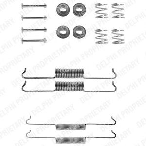 Accessory Kit, brake shoes LY1008