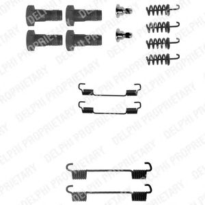 Accessory Kit, parking brake shoes LY1198