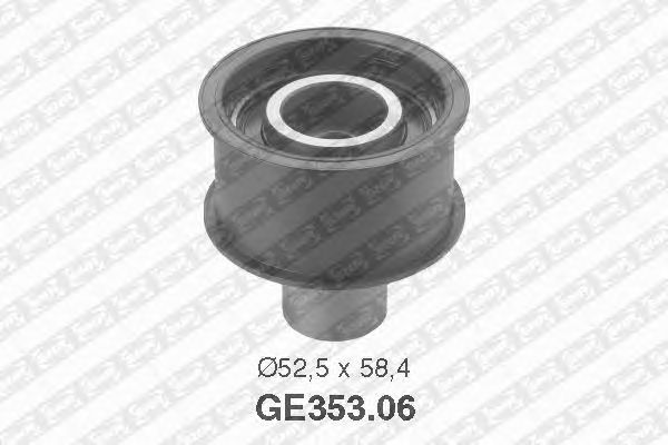 Deflection/Guide Pulley, timing belt GE353.06