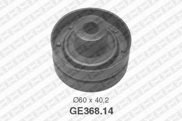Deflection/Guide Pulley, timing belt GE368.14