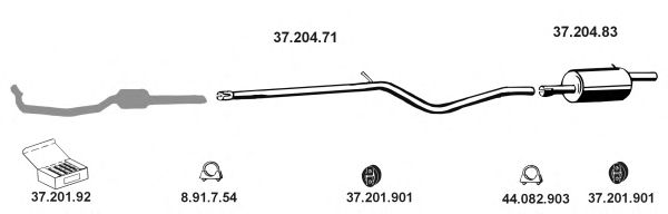 Exhaust System 370004