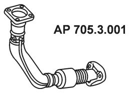 Exhaust Pipe 705.3.001