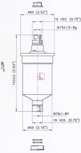 Φίλτρο καυσίμου S 1676 B