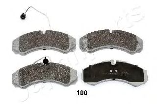 Комплект тормозных колодок, дисковый тормоз PP-100AF