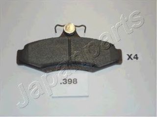 Комплект тормозных колодок, дисковый тормоз PP-398AF