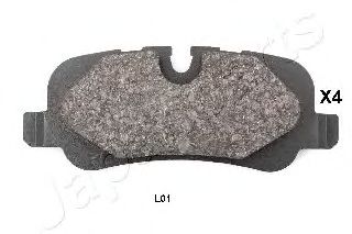 Комплект тормозных колодок, дисковый тормоз PP-L01AF