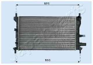 Radiator, engine cooling RDA053060