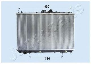 Radiator, engine cooling RDA163026