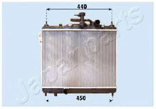 Radiator, engine cooling RDA283093