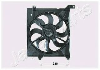 Ventilateur, refroidissement du moteur VNT332002